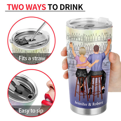 I Take You To Be My Best Friend - Couple Gift - Personalized Custom Tumbler