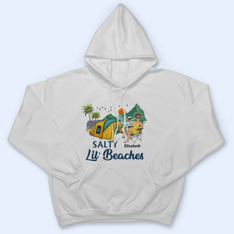 Camping Beach Resting Beach Face - Beach Life - Personalized Custom T Shirt