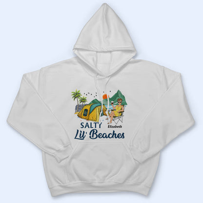 Camping Beach Resting Beach Face - Beach Life - Personalized Custom T Shirt