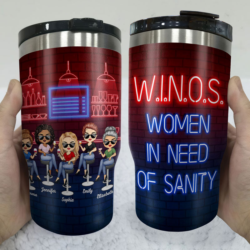 Here's To Another Year Of Bonding Over Alcohol Best Friends - Bestie BFF Gift - Personalized Custom Triple 3 In 1 Can Cooler