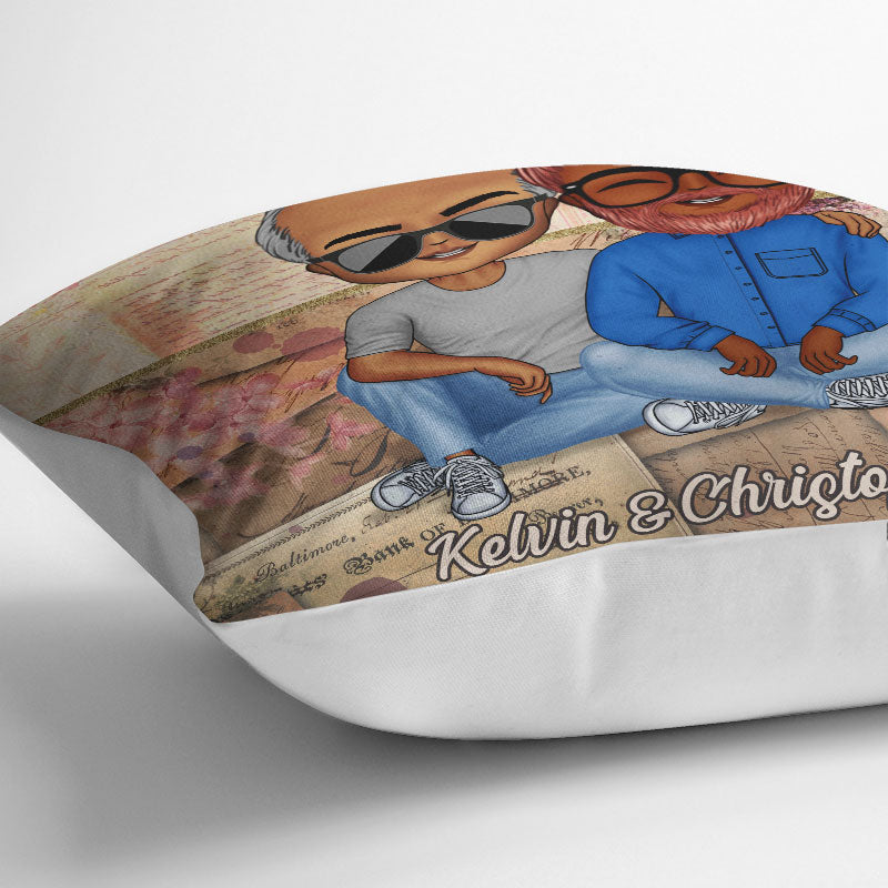 Annoying Each Other For Years Husband Wife - Couple Gift - Personalized Custom Pillow