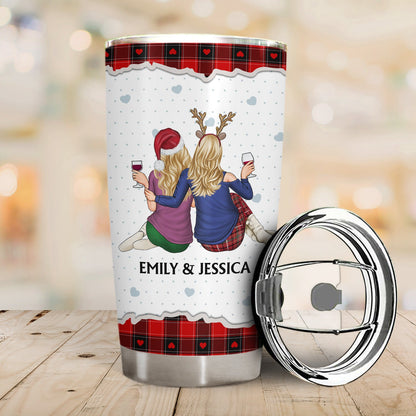 Of All The Weird Things - Anniversary, Loving Gift For Couples, Husband, Wife - Personalized Tumbler