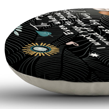 Even When I'm Not Close By - Gift For Sisters, Besties, Daughters - Personalized Heart Shaped Pillow