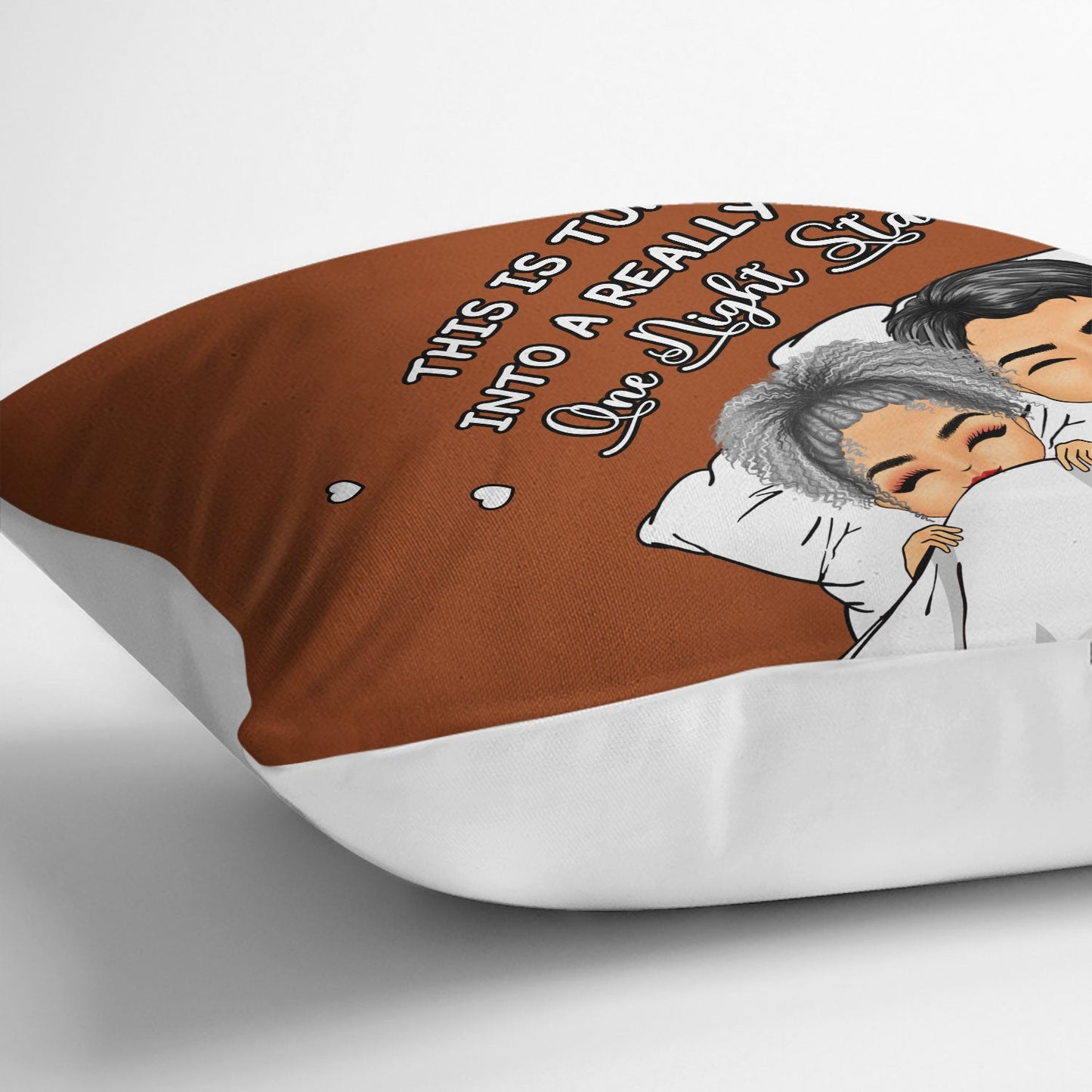 This Is Turning Into A Really Long One Night Stand - Birthday, Anniversary Gift For Spouse, Husband, Wife, Couple - Personalized Pillow