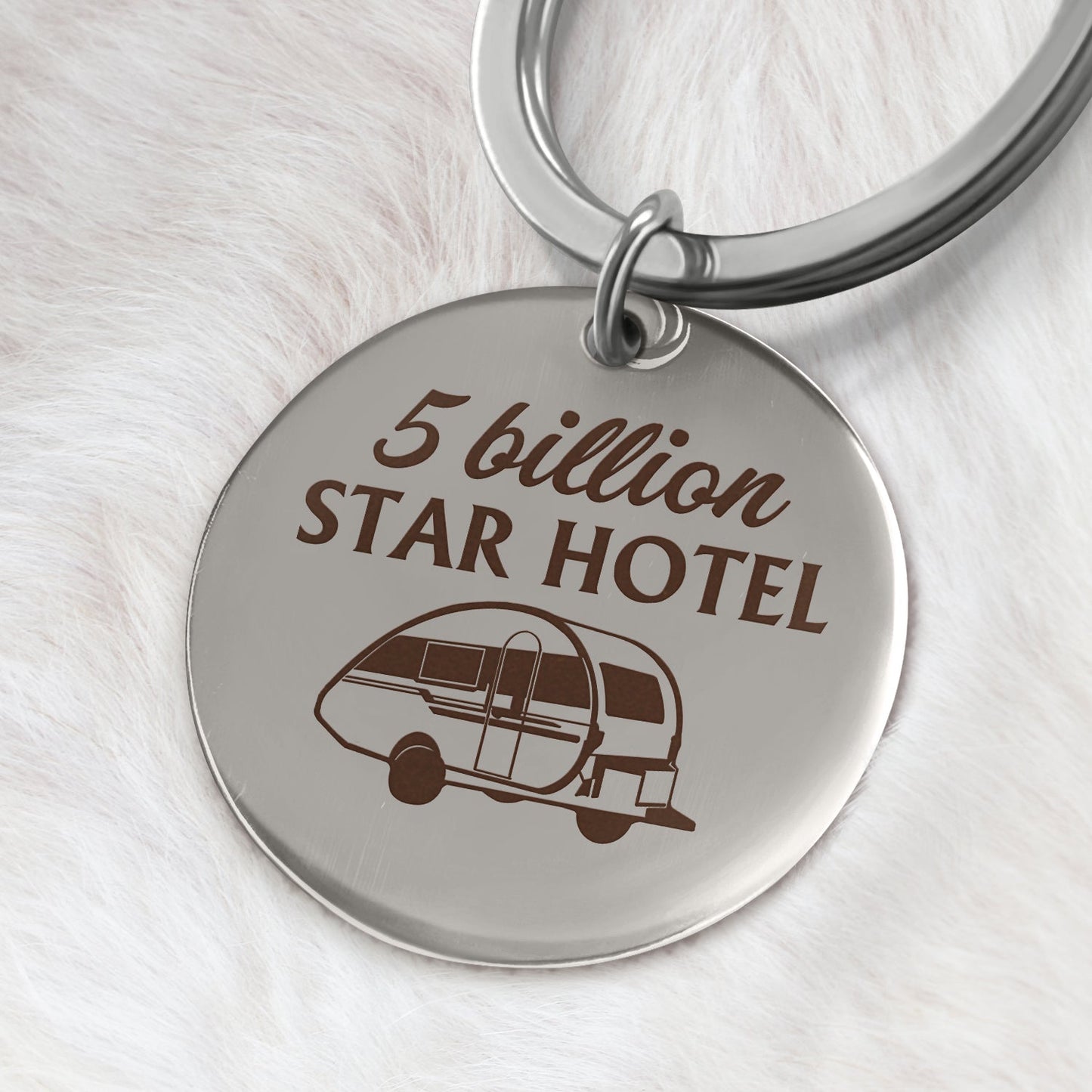 Keys To The Camper - Gift For Camping Lovers, Camper - Personalized Keyring