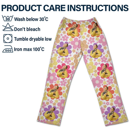 Custom Photo Face Cut Kids Pets Family - Personalized Pajama Pants