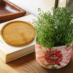 Nana Auntie Mom Family Sunflower - Personalized Ceramic Plant Pot