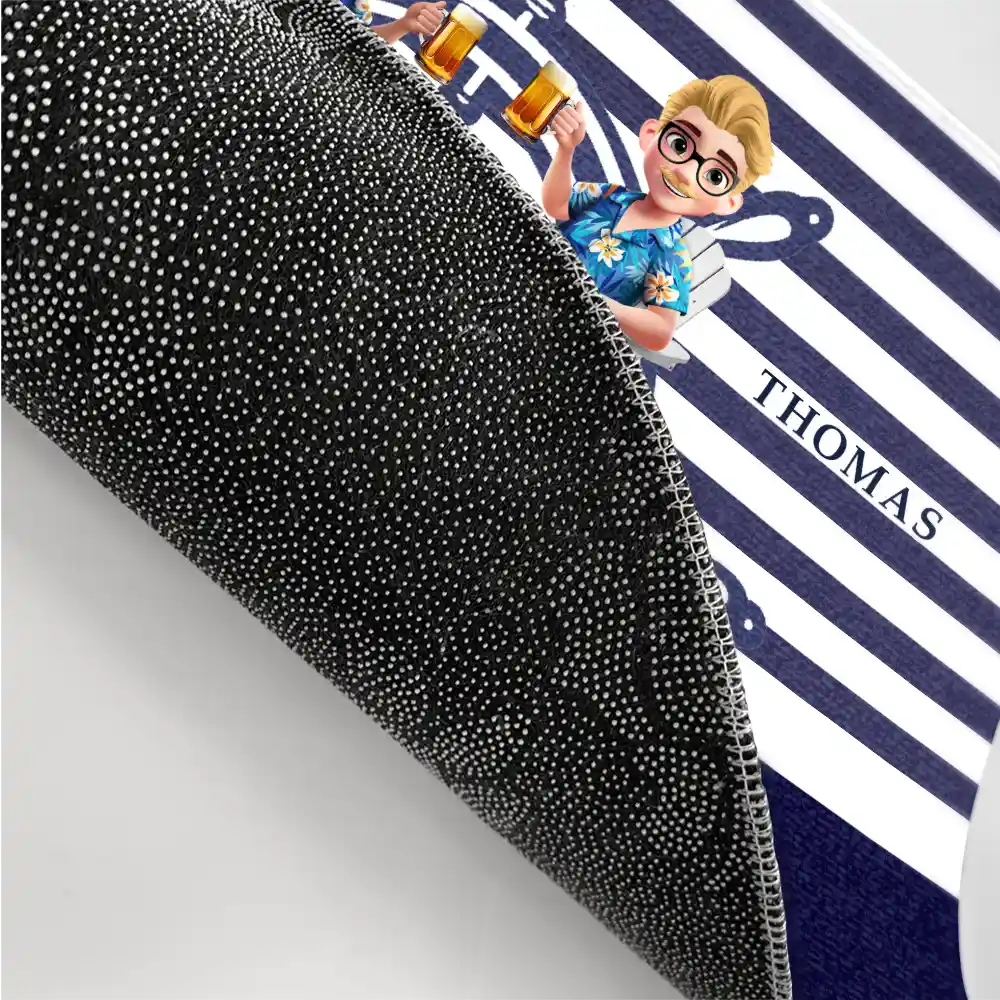 Nautical Boat Lovers - Personalized Doormat