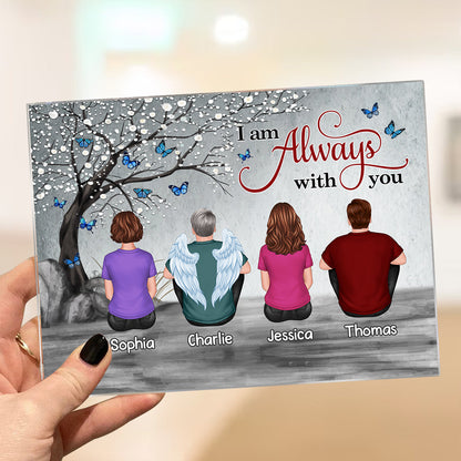 Blossom Tree Always With You Whole Family Memorial Remembrance Gift Personalized Acrylic Plaque
