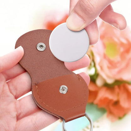 Once A Brother Always A Brother - Personalized Leather Pocket Hug