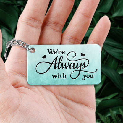 You Left Paw Prints On My Heart Pet Dog Cat Memorial Remembrance Keepsake Personalized Acrylic Keychain