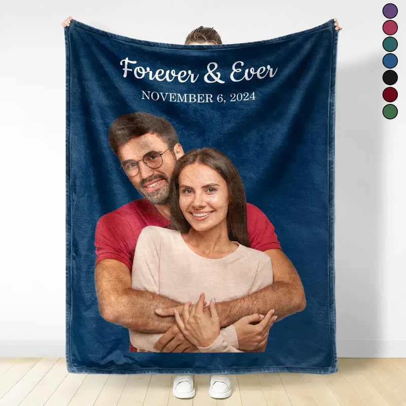 Our Love Keepsake - Personalized Fleece Blanket, Sherpa Blanket