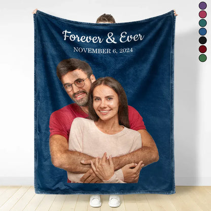 Our Love Keepsake - Personalized Fleece Blanket, Sherpa Blanket