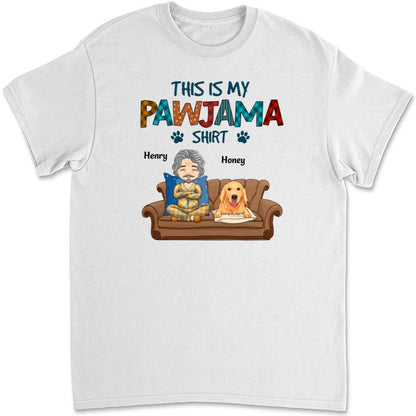 My Handsome Pawjama Sleepshirt - Personalized Custom Unisex T-Shirt