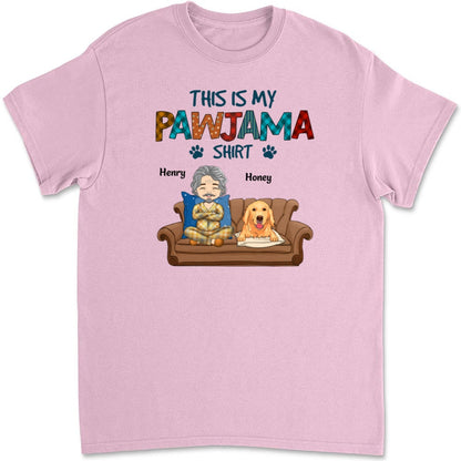 My Handsome Pawjama Sleepshirt - Personalized Custom Unisex T-Shirt