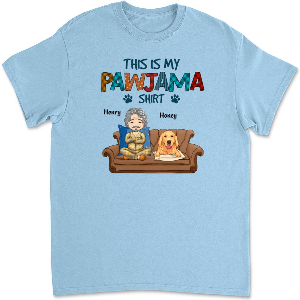 My Handsome Pawjama Sleepshirt - Personalized Custom Unisex T-Shirt