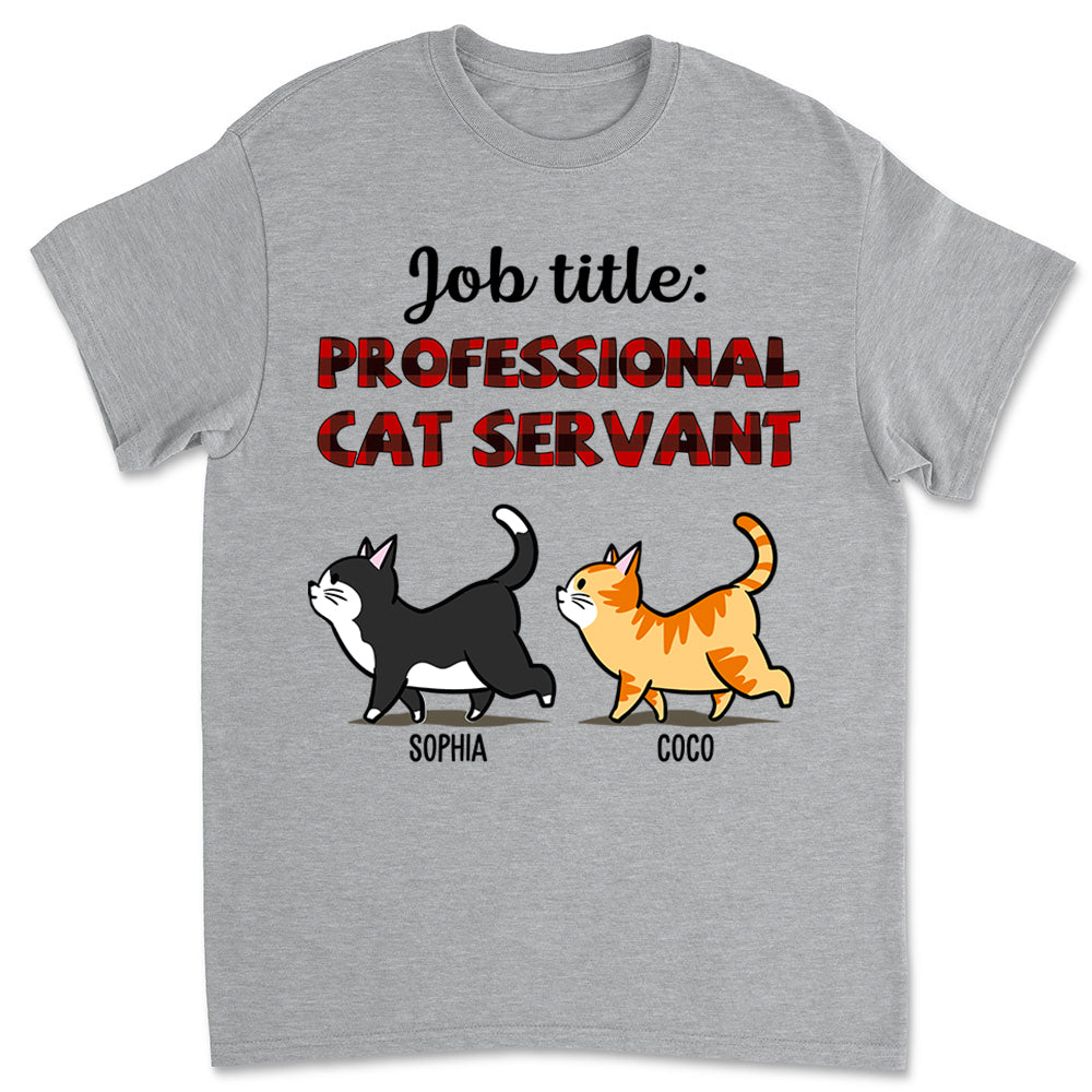 Professional Cat Servant - Personalized Custom Unisex T-shirt