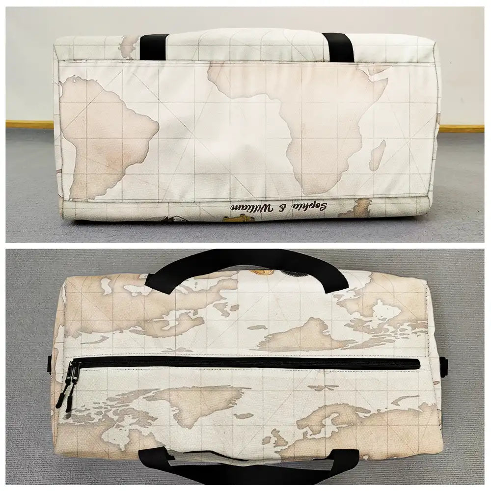 Travel Couples Bae Cation - Personalized Duffle Bag