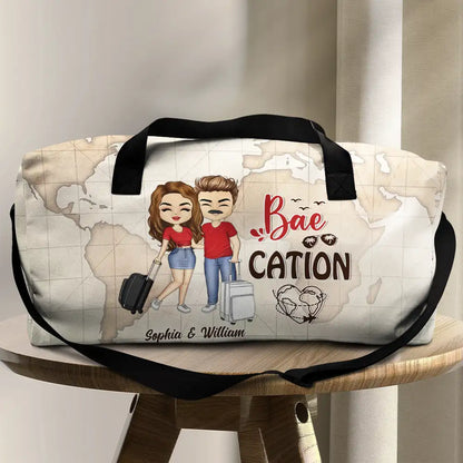 Travel Couples Bae Cation - Personalized Duffle Bag