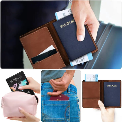Our Family's Adventure Awaits - Personalized Passport Cover, Passport Holder