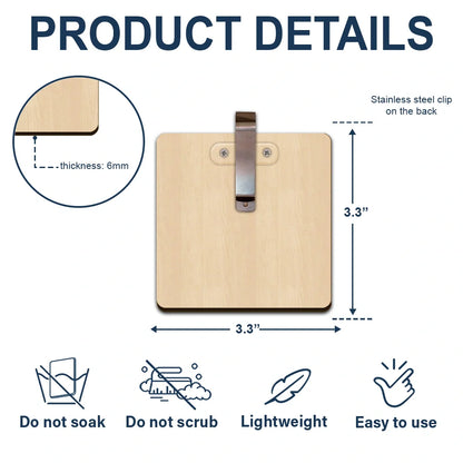 Couple Better Together - Personalized Custom Shaped Car Visor Clip