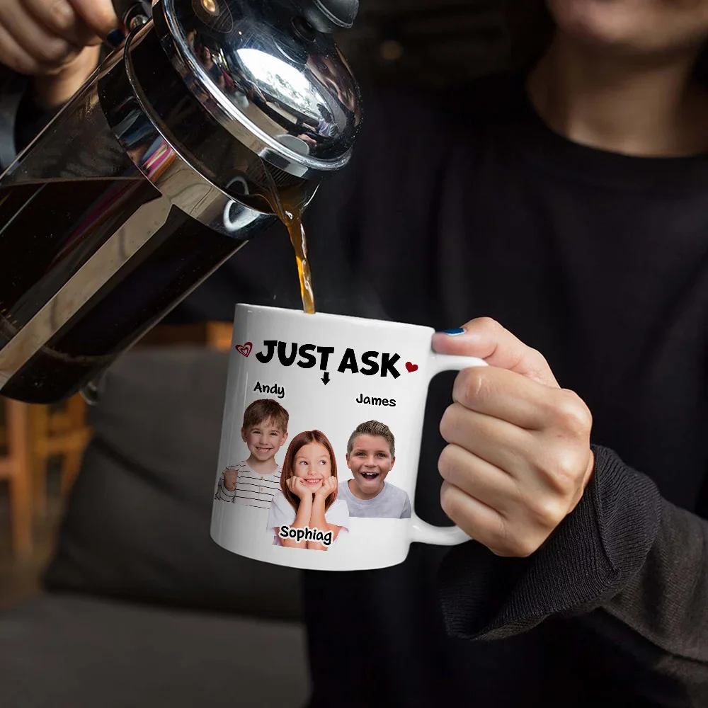 Custom Photo This Lady Is One Awesome Mom - Personalized Mug