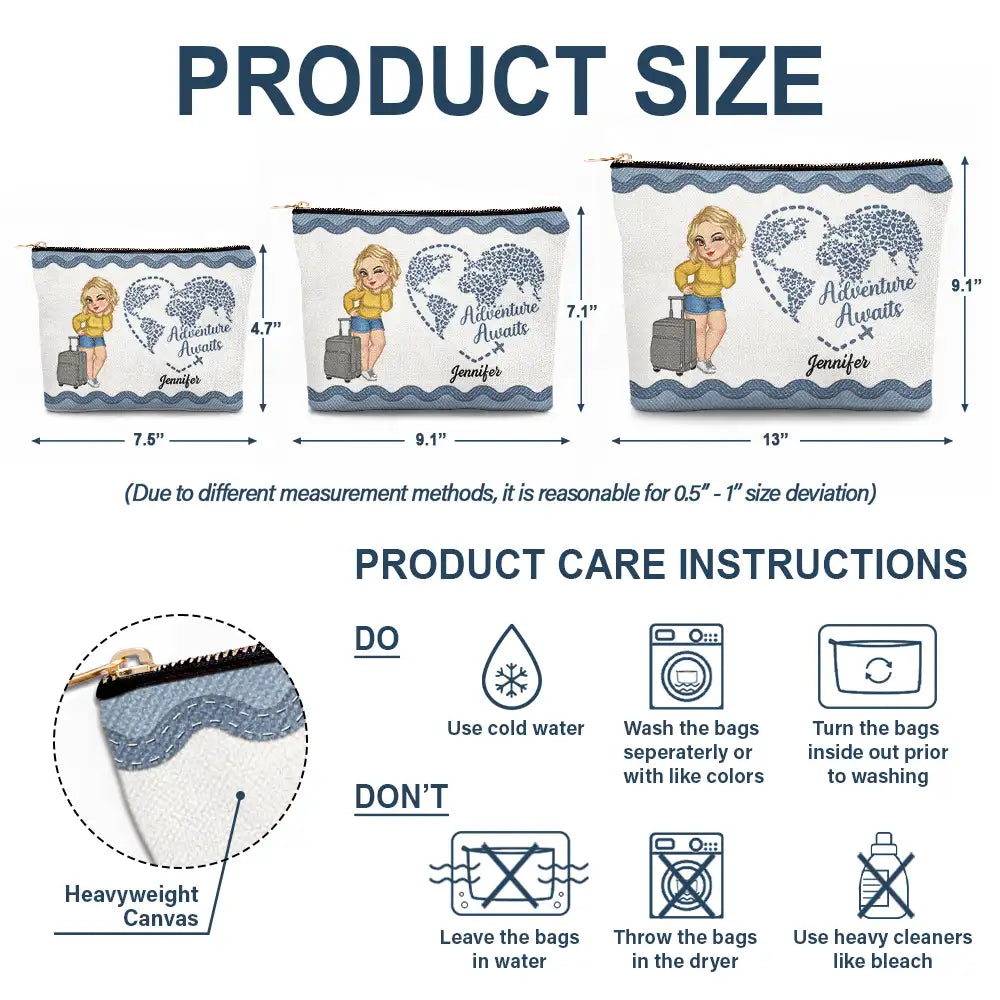 Crap Bag - Personalized Cosmetic Bag