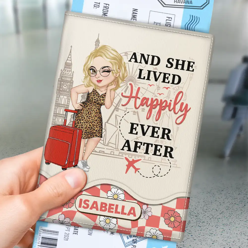 It's On My List Travel Lover - Personalized Passport Cover, Passport Holder