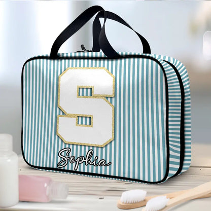Monogram Name - Personalized Toiletry Bag
