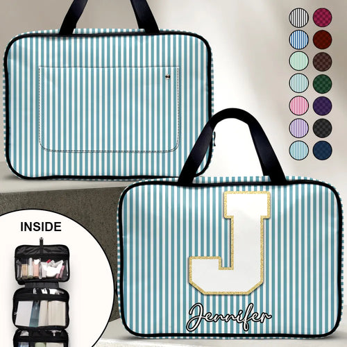 Monogram Name - Personalized Toiletry Bag