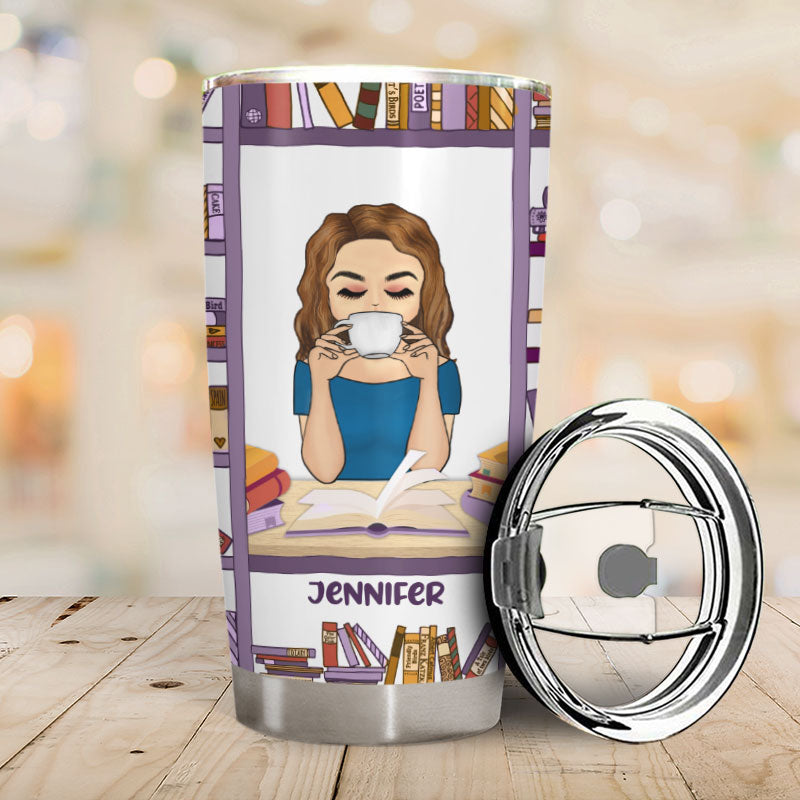 That's What I Do I Read - Personalized Custom Tumbler