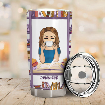 That's What I Do I Read - Personalized Custom Tumbler