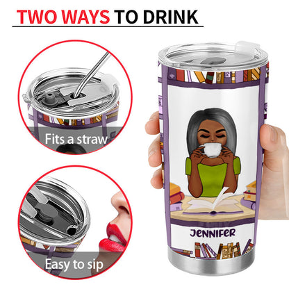 That's What I Do I Read - Personalized Custom Tumbler