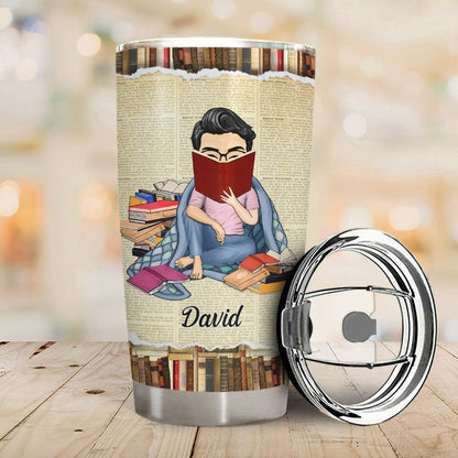 Who Love Books - Gift For Book Lovers - Personalized Custom Tumbler