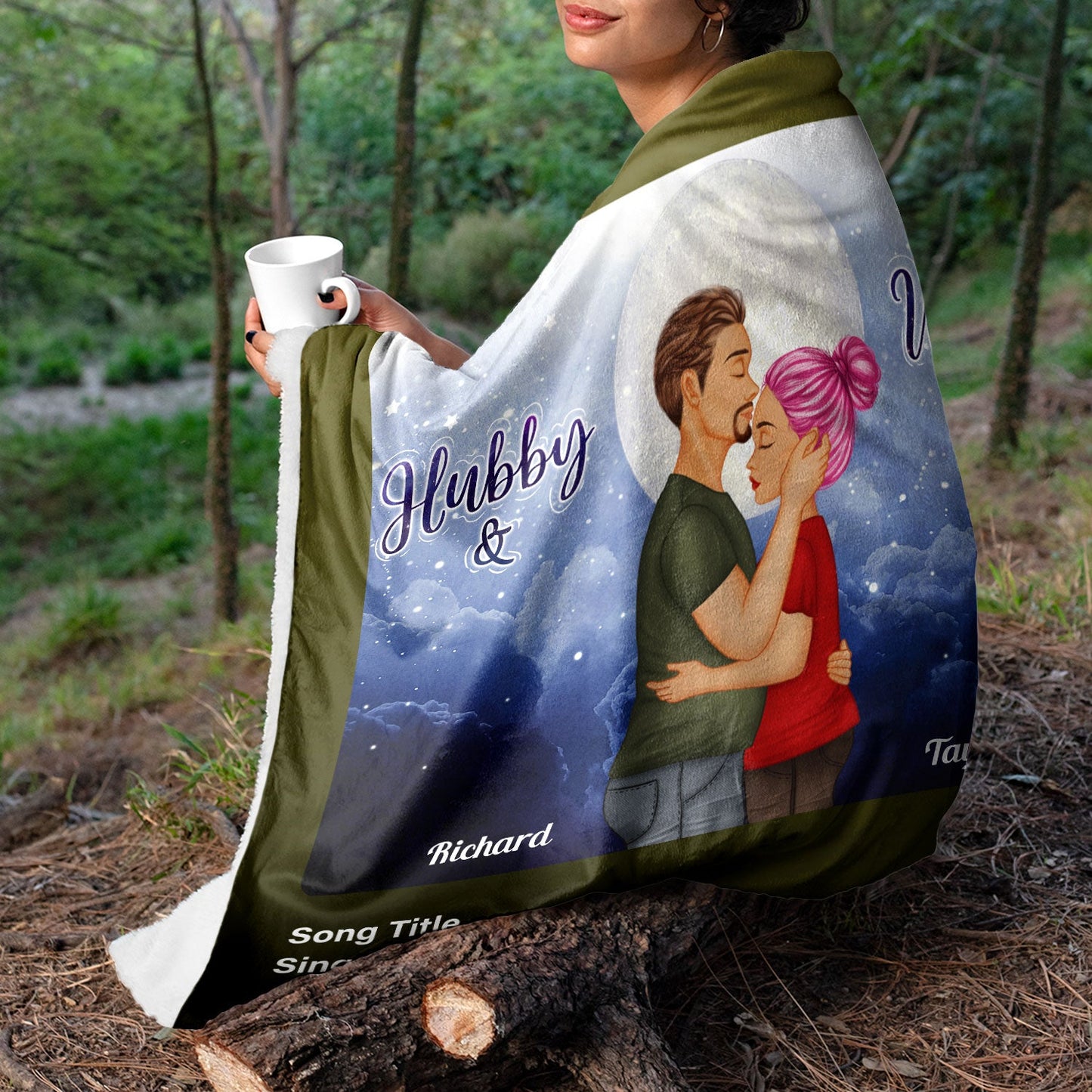 Forever & Always No Returns Or Refunds - Gift For Couples - Personalized Fleece Blanket