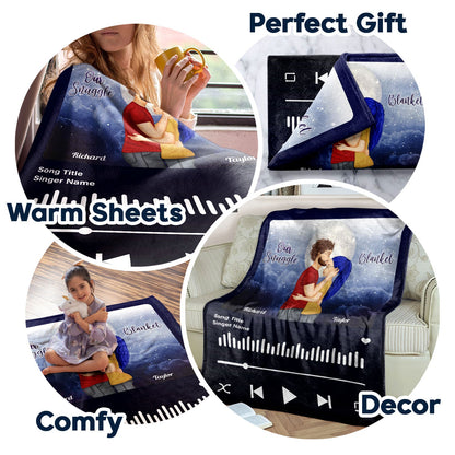 Forever & Always No Returns Or Refunds - Gift For Couples - Personalized Fleece Blanket