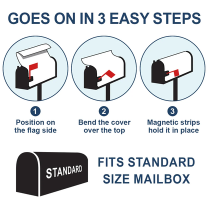 Packages Welcome People Tolerated - Personalized Mailbox Cover