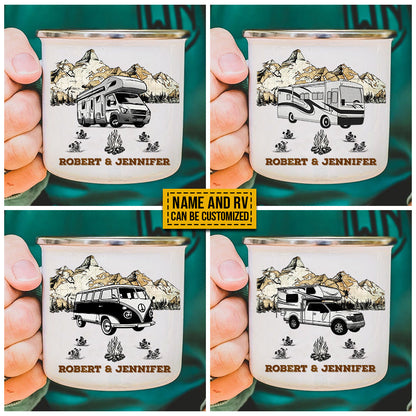 Personalized Camping Solves Problems Customized Campfire Mug