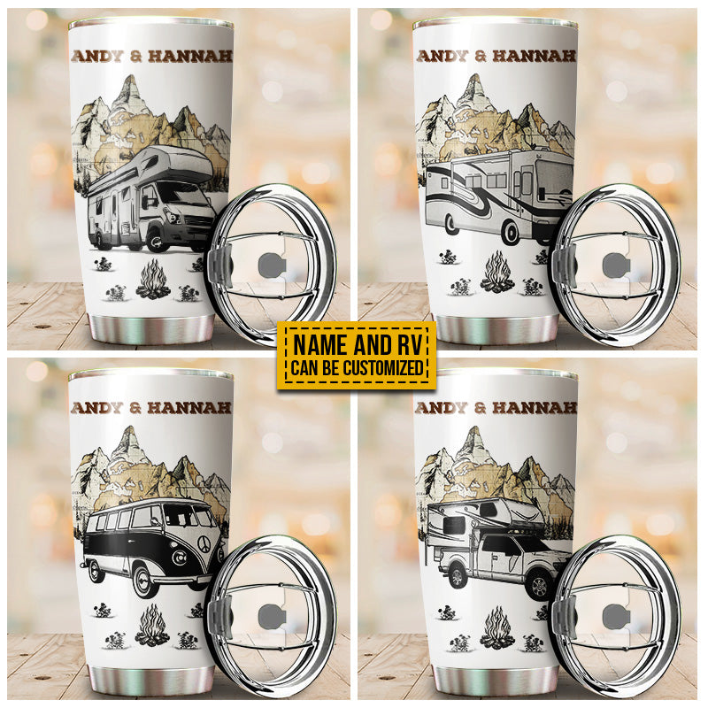Personalized Camping Solves Problems Customized Tumbler