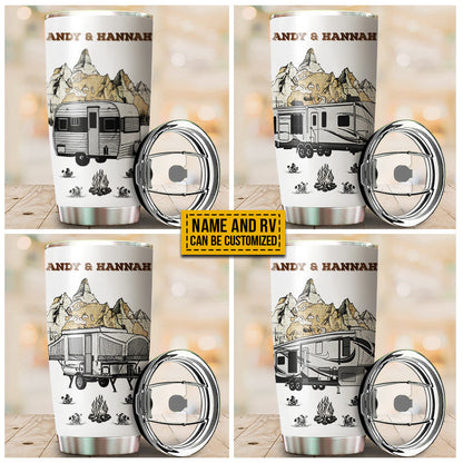 Personalized Camping Solves Problems Customized Tumbler