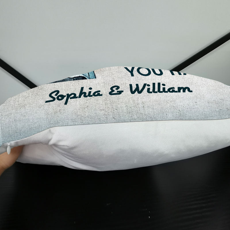 Personalized Family Old Couple To My Wife When We Get Custom Pillow