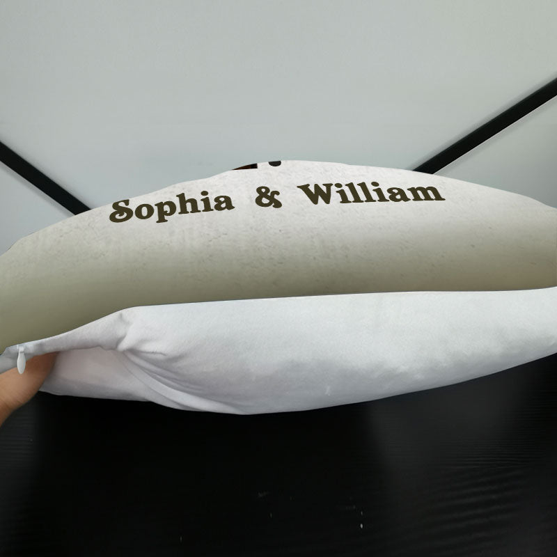 Personalized Fishing Old Couple The Best Catch Custom Pillow