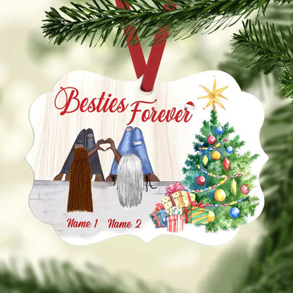 Personalized Friends Forever Besties Christmas Benelux Ornament NB111 95O34 Ornament The Next Custom Gift