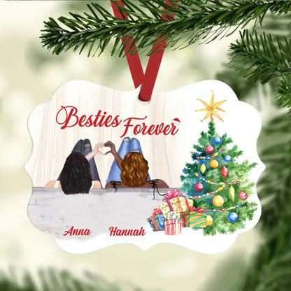 Personalized Friends Forever Besties Christmas Benelux Ornament Ornament The Next Custom Gift