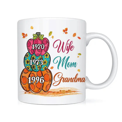 Personalized Gift For Grandma Pumpkins Mug 28083 Mug The Next Custom Gift