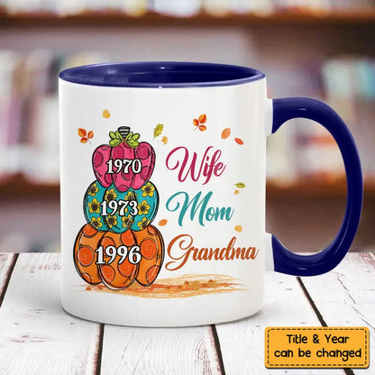 Personalized Gift For Grandma Pumpkins Mug 28083 Mug The Next Custom Gift