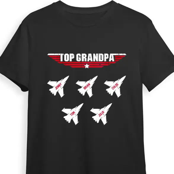 Personalized Gift Top Grandpa Shirt - Hoodie - Sweatshirt - The Next Custom Gift -  Shirts & Tops