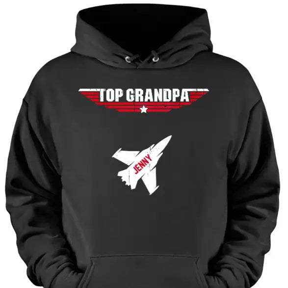 Personalized Gift Top Grandpa Shirt - Hoodie - Sweatshirt - The Next Custom Gift -  Shirts & Tops