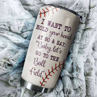 Personalized Baseball Together Since Customized Tumbler