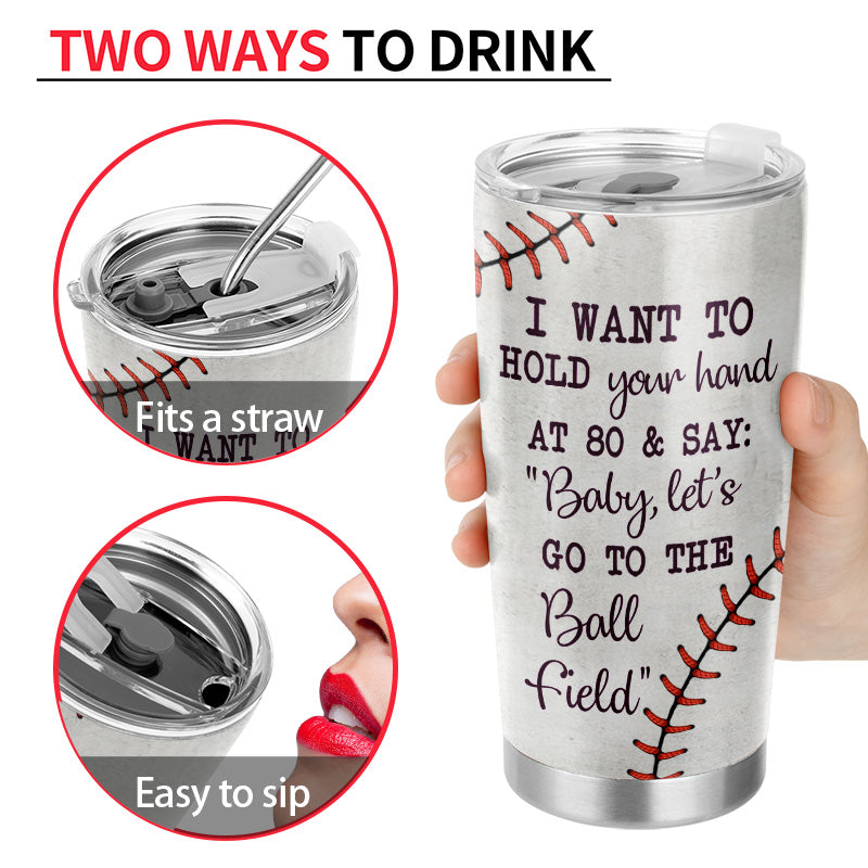 Personalized Baseball Together Since Customized Tumbler